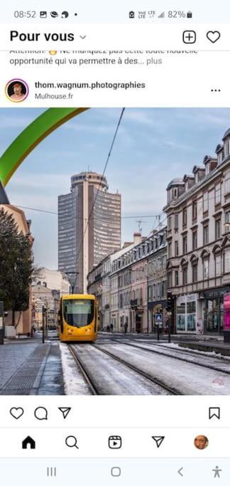 Lumineux 1 Pièce Avec Parking Fermé Et Arrêt De Tram à 100 M