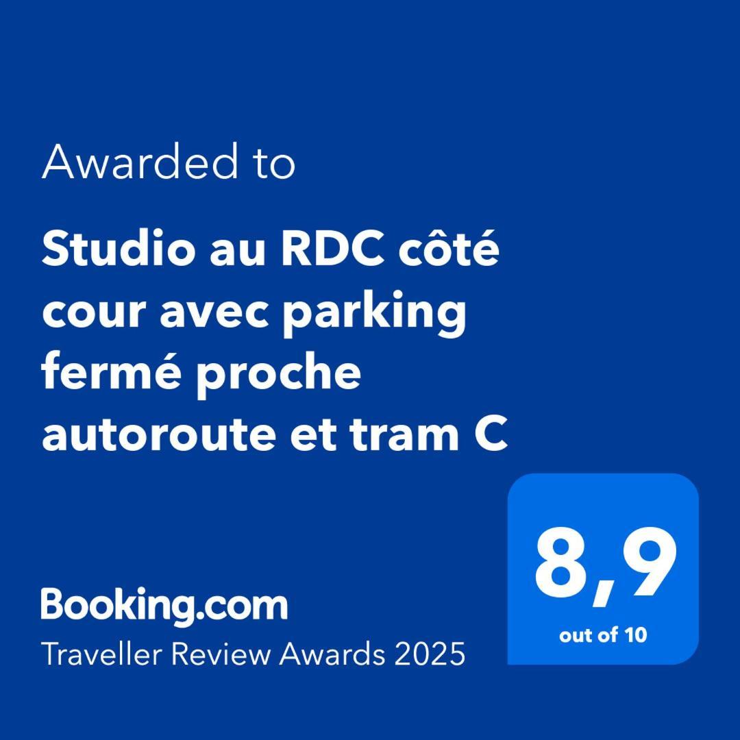 Lumineux 1 Pièce Avec Parking Fermé Et Arrêt De Tram à 100 M Apartamento *